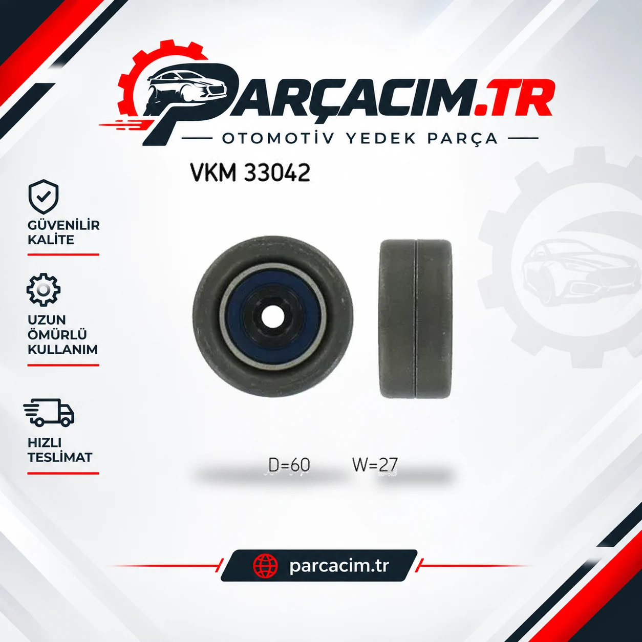 SKF V Kayış Gergi Rulmanı VKM33042