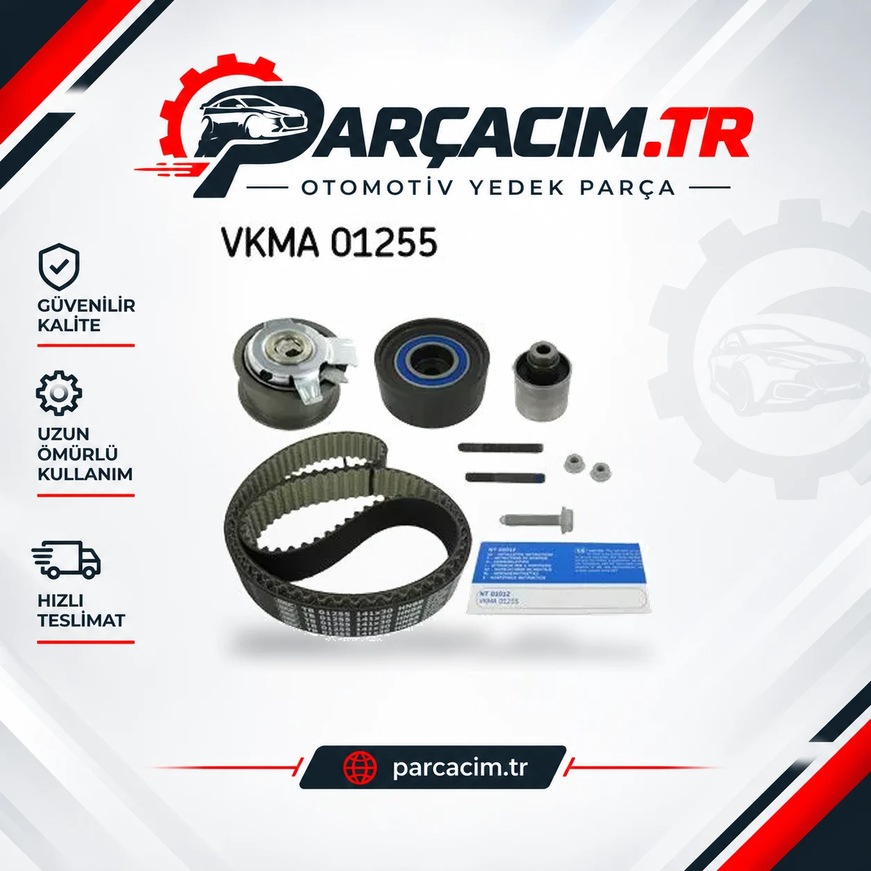 SKF Eksantrik Kayış Triger Seti VKMA01255