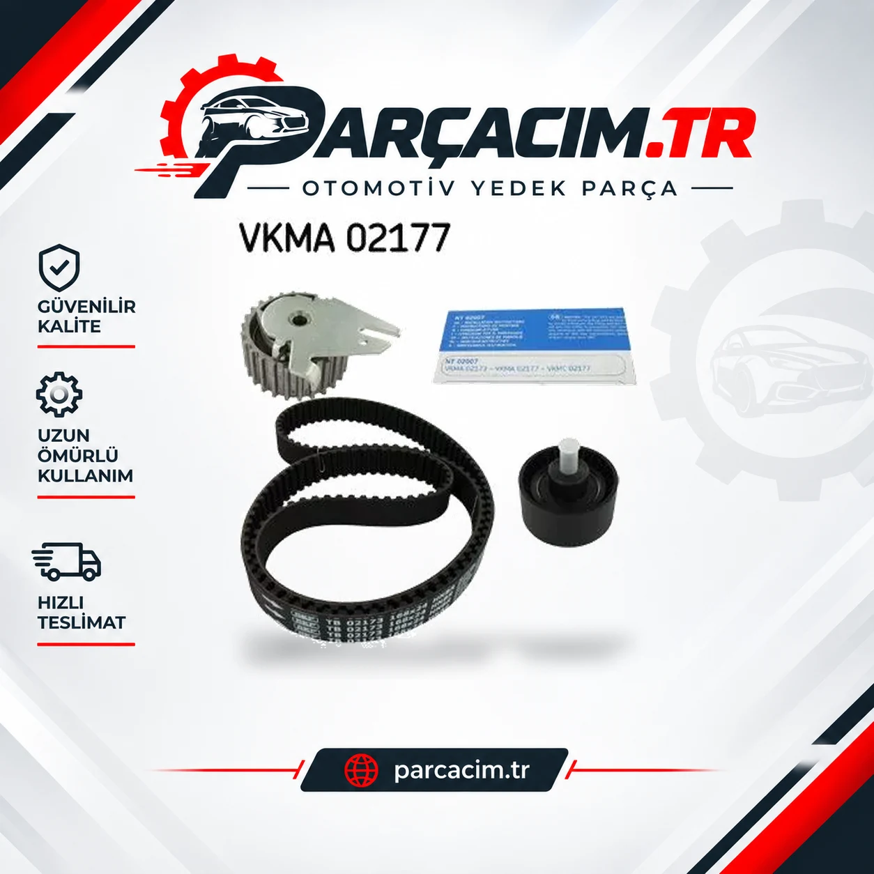 SKF Eksantrik Kayış Triger Seti VKMA02177