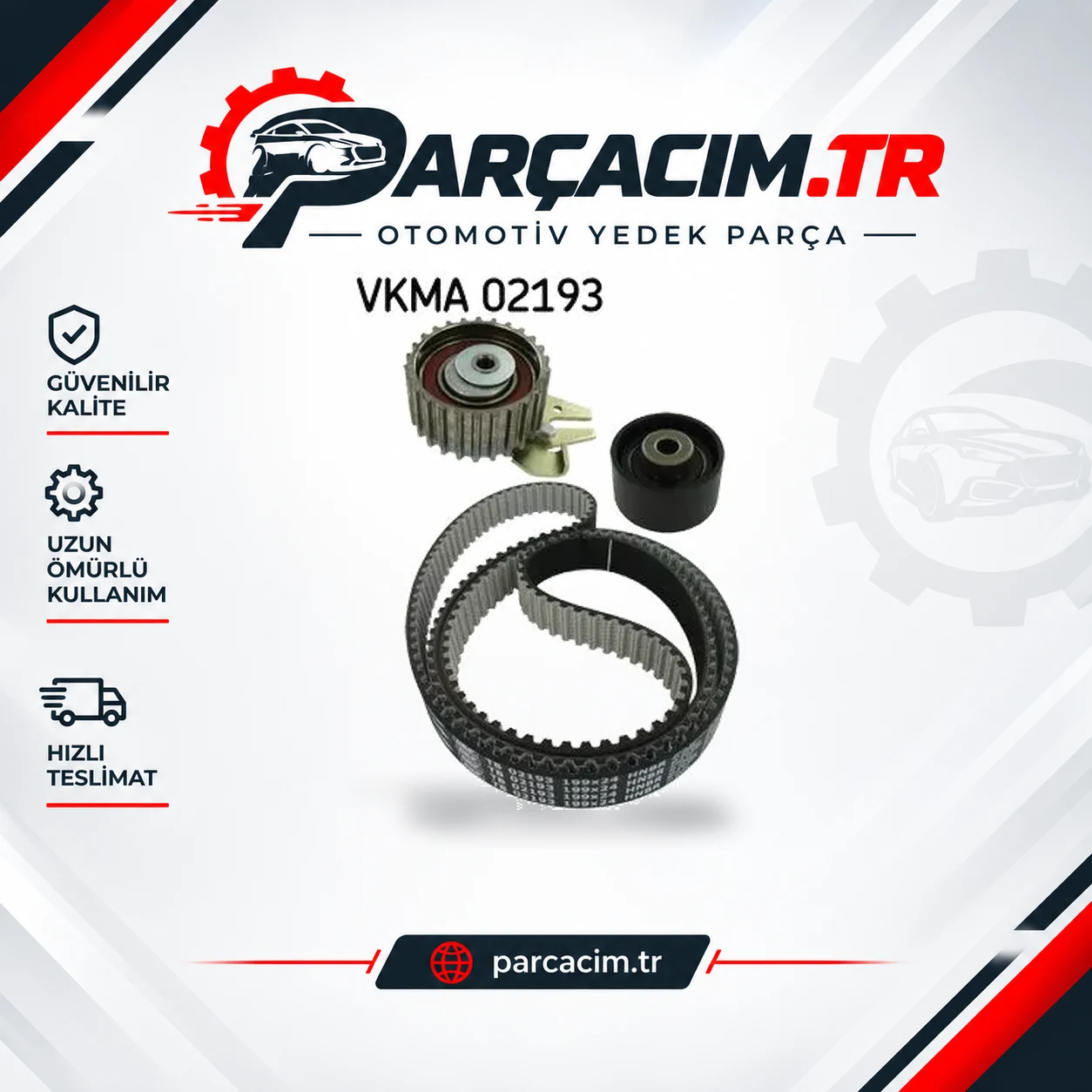 SKF Eksantrik Kayış Triger Seti VKMA02193