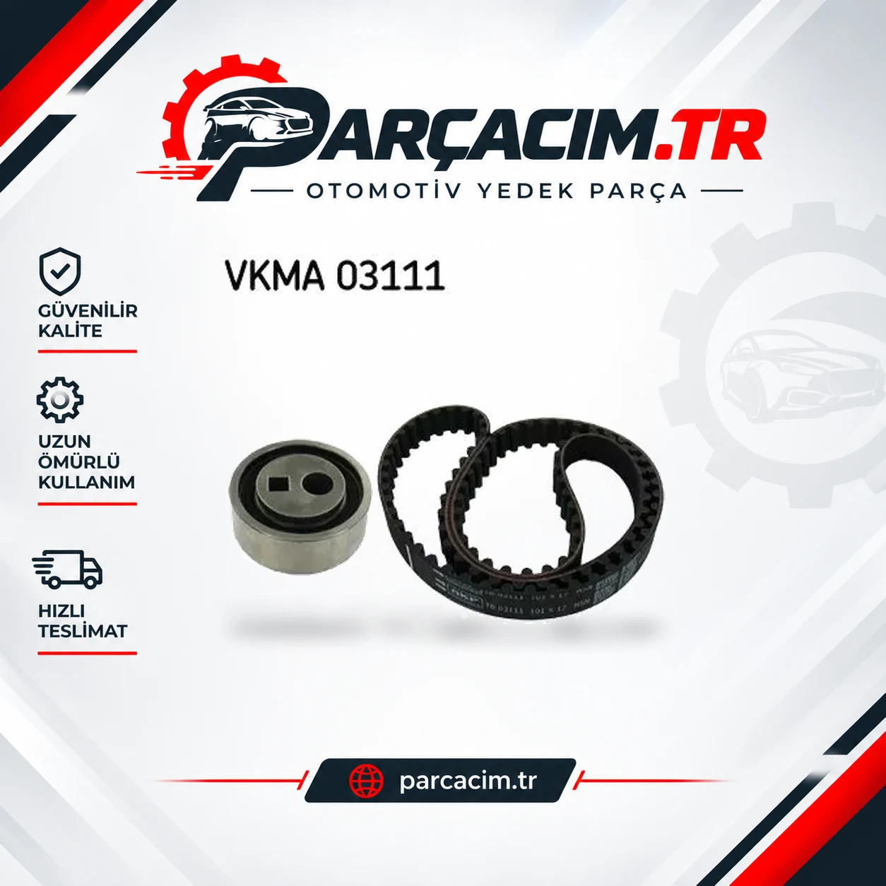 SKF Eksantrik Kayış Triger Seti 101-170 VKMA03111