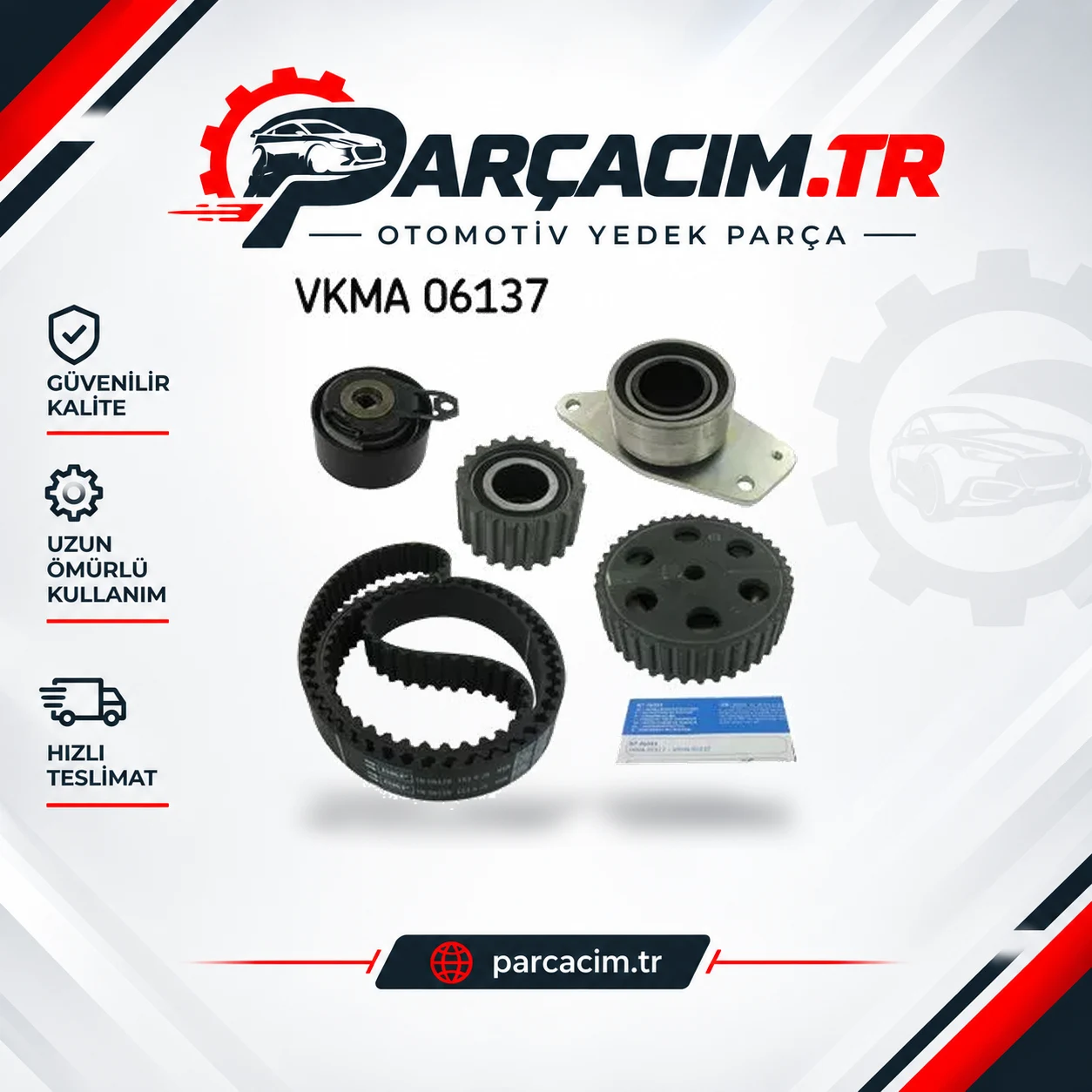 SKF Eksantrik Kayış Triger Seti VKMA06137