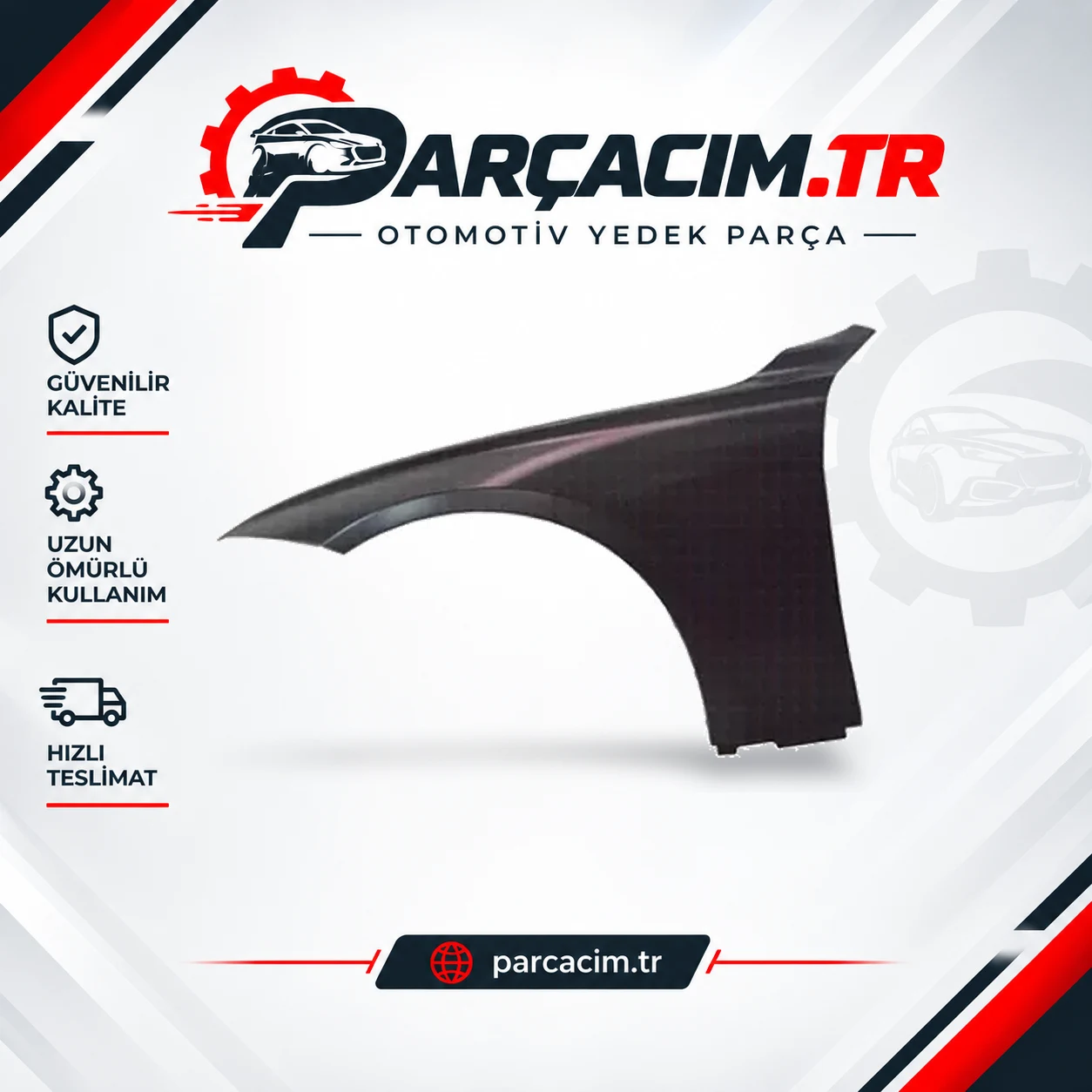 DE-GA Çamurluk Ön Sol BMW08F3002