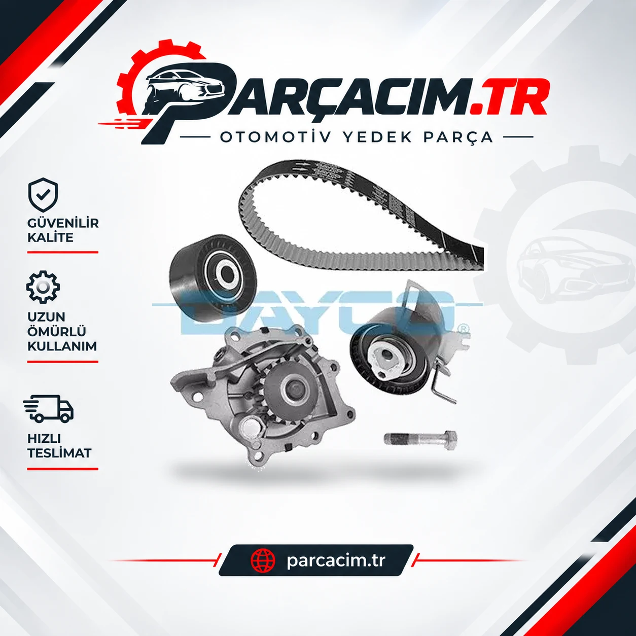 DAYCO Eksantrik Triger Kayış Seti+Su Pompası KTBWP9950
