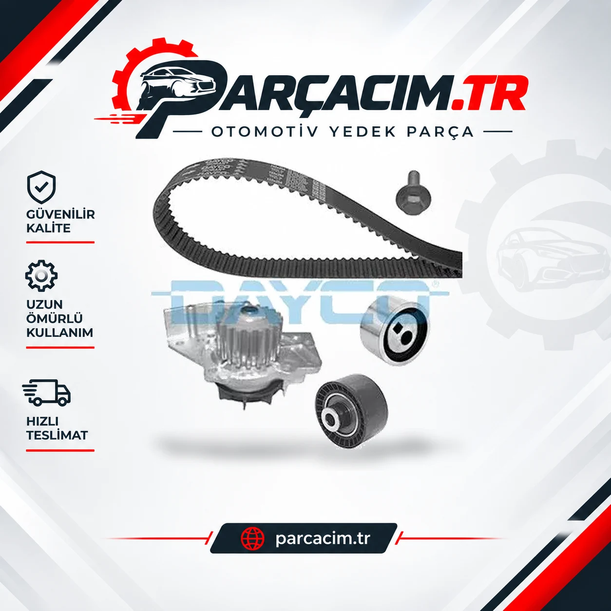 DAYCO Eksantrik Triger Kayış Seti+Su Pompası KTBWP5340