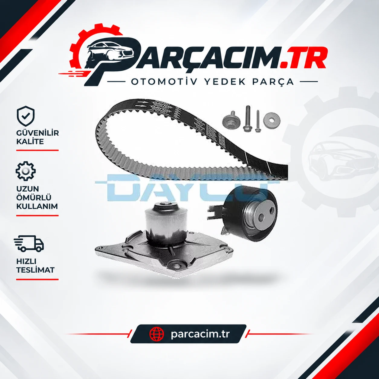 DAYCO Eksantrik Triger Kayış Seti+Su Pompası KTBWP5320