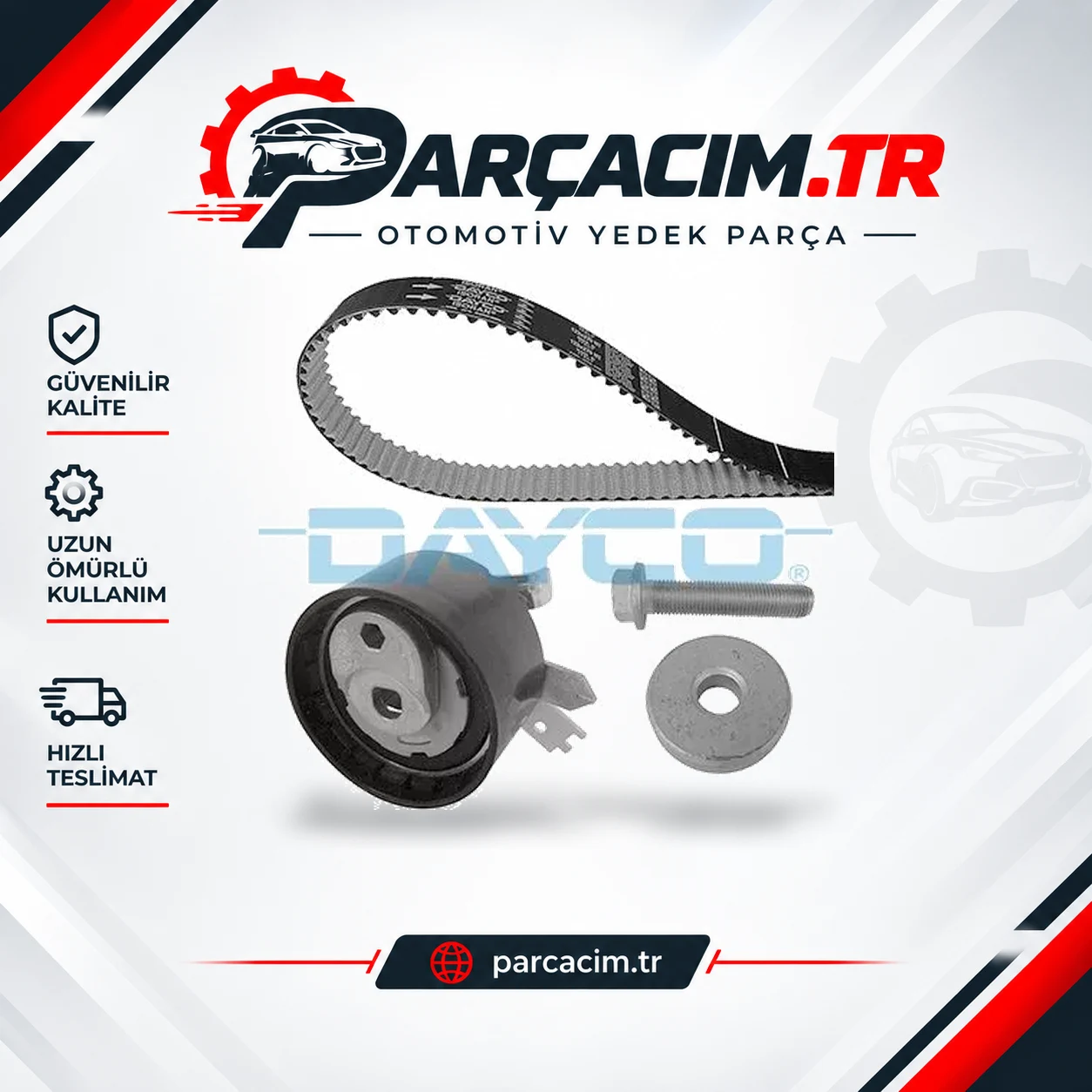 DAYCO Eksantrik Triger Kayış Seti KTB886