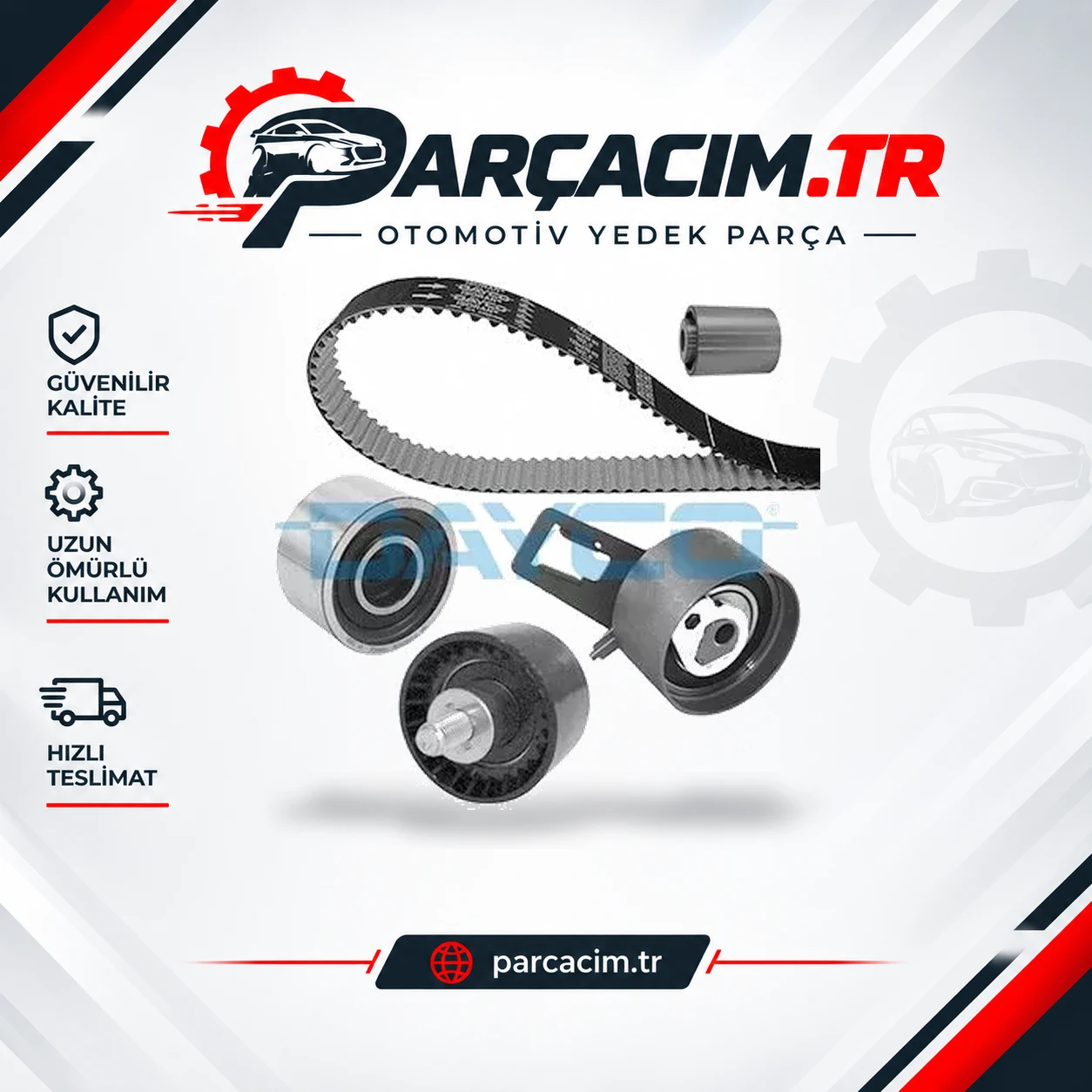 DAYCO Eksantrik Triger Kayış Seti KTB713