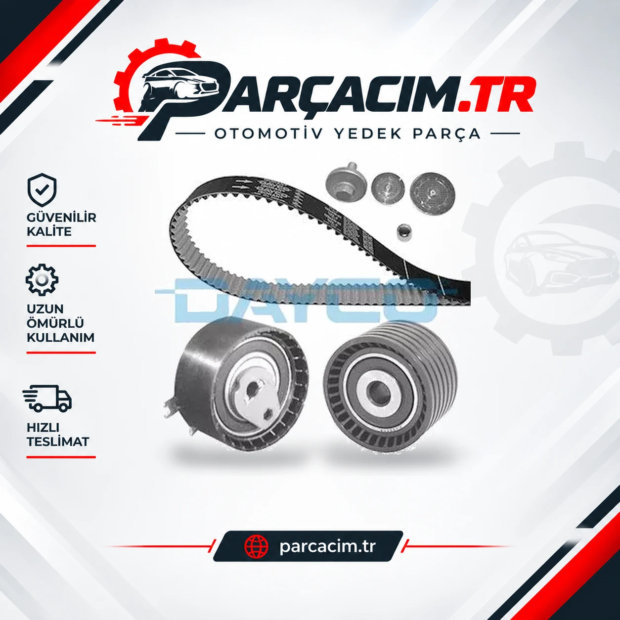 DAYCO Eksantrik Triger Kayış Seti KTB460