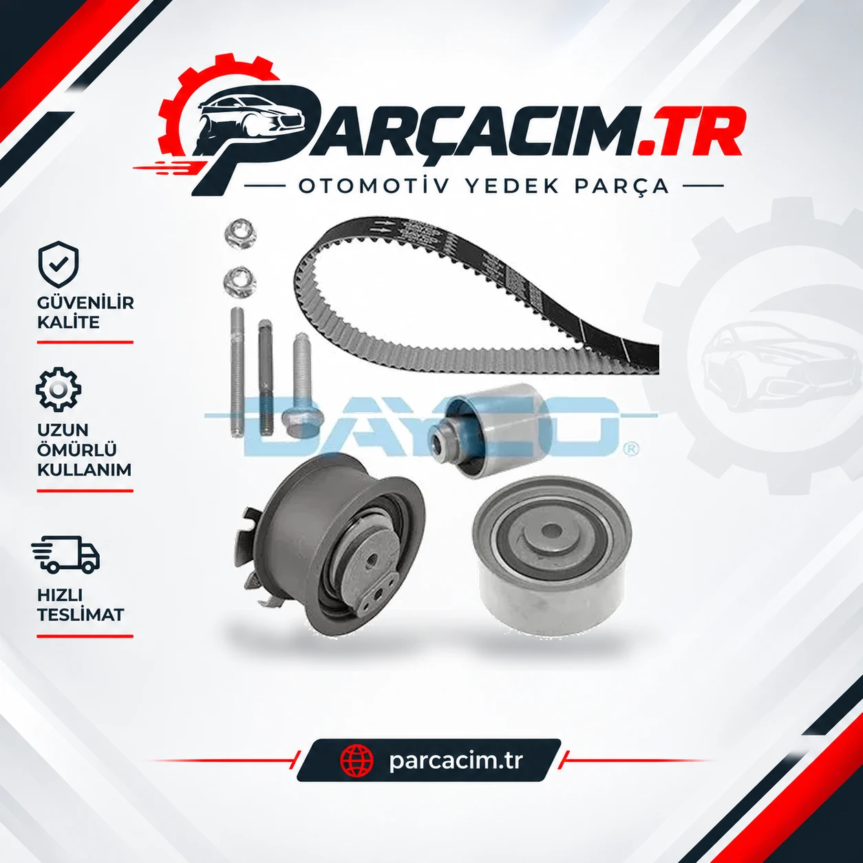 DAYCO Eksantrik Triger Kayış Seti-03G109244 KTB441
