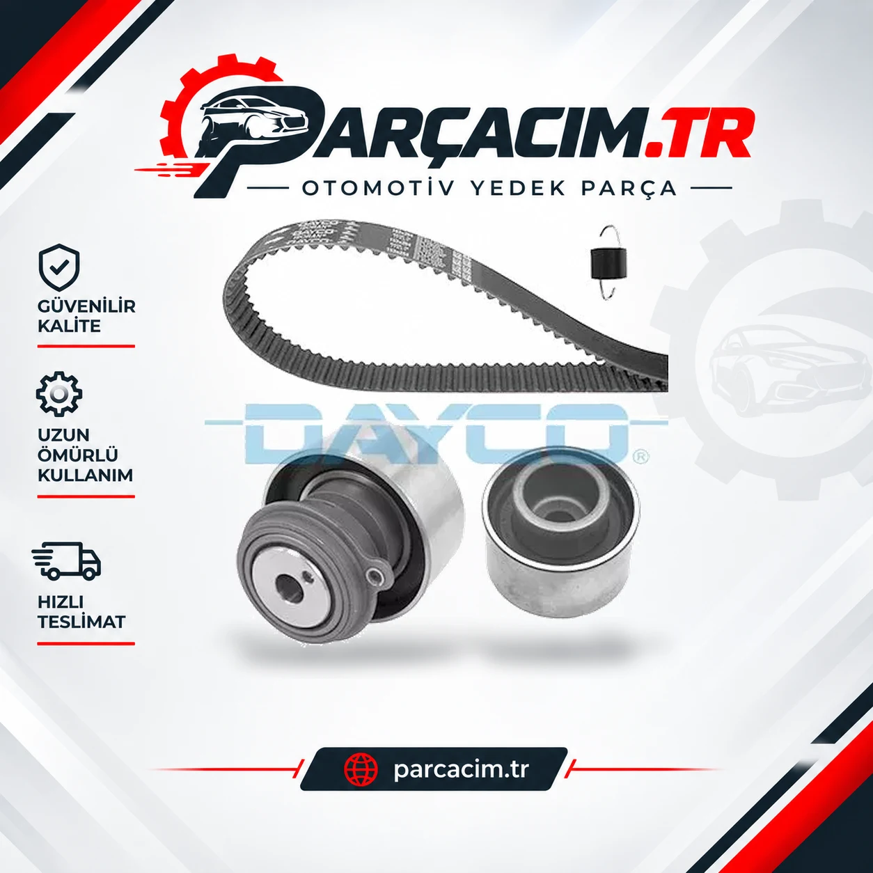 DAYCO Eksantrik Triger Kayış Seti KTB385