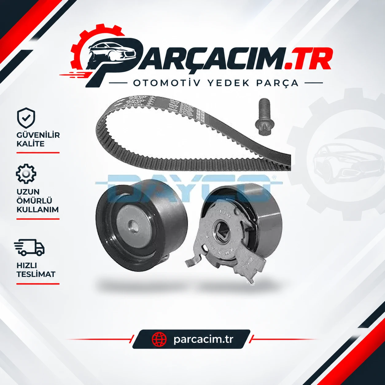 DAYCO Eksantrik Triger Kayış Seti KTB257