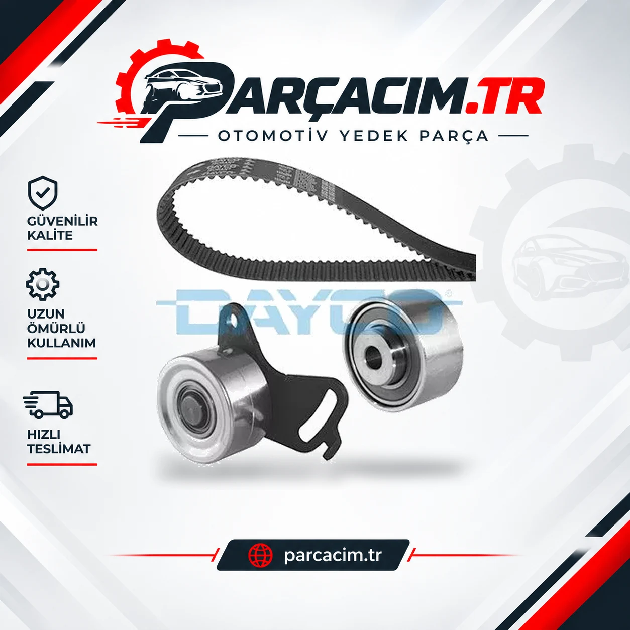 DAYCO Eksantrik Triger Kayış Seti KTB235