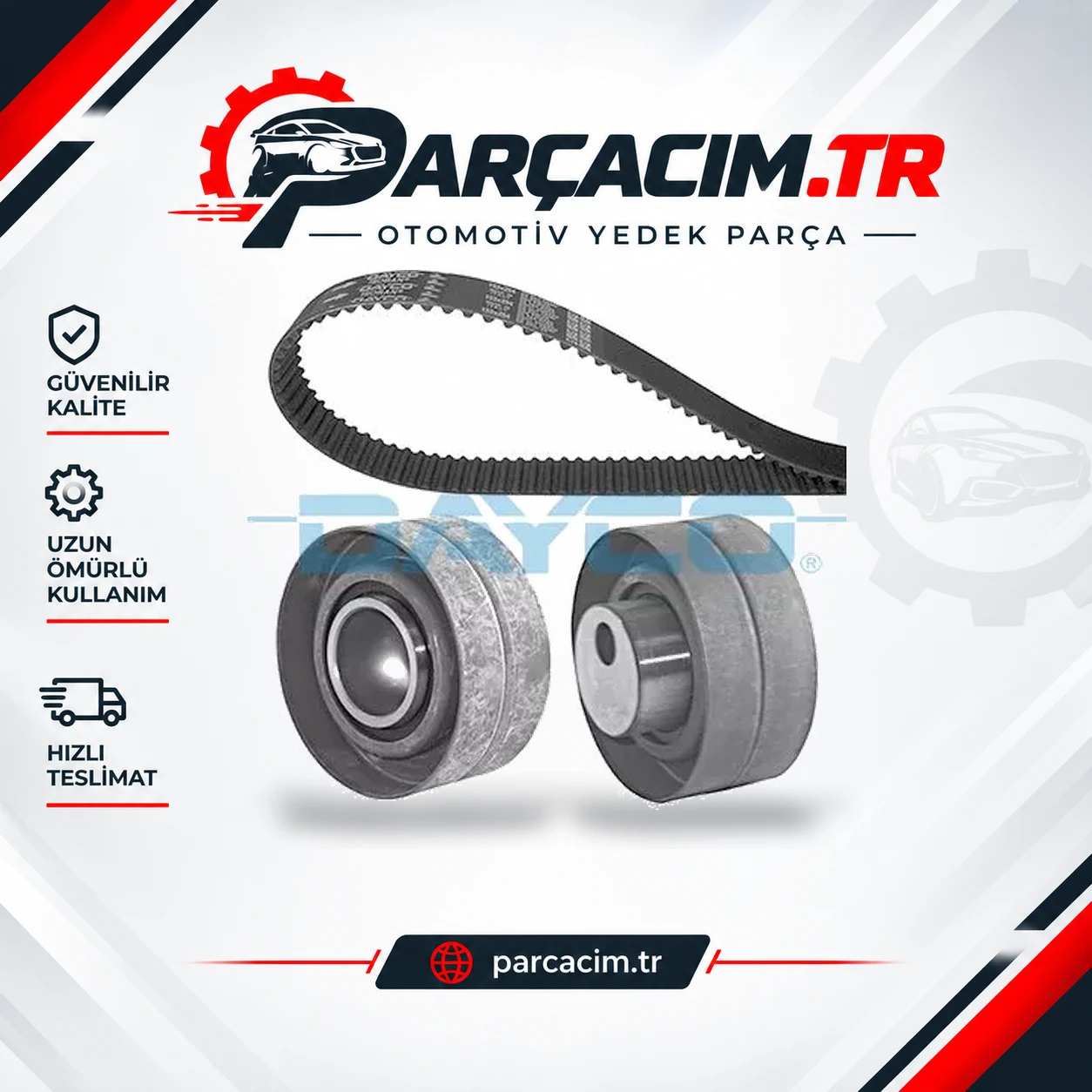 DAYCO Eksantrik Triger Kayış Seti KTB152