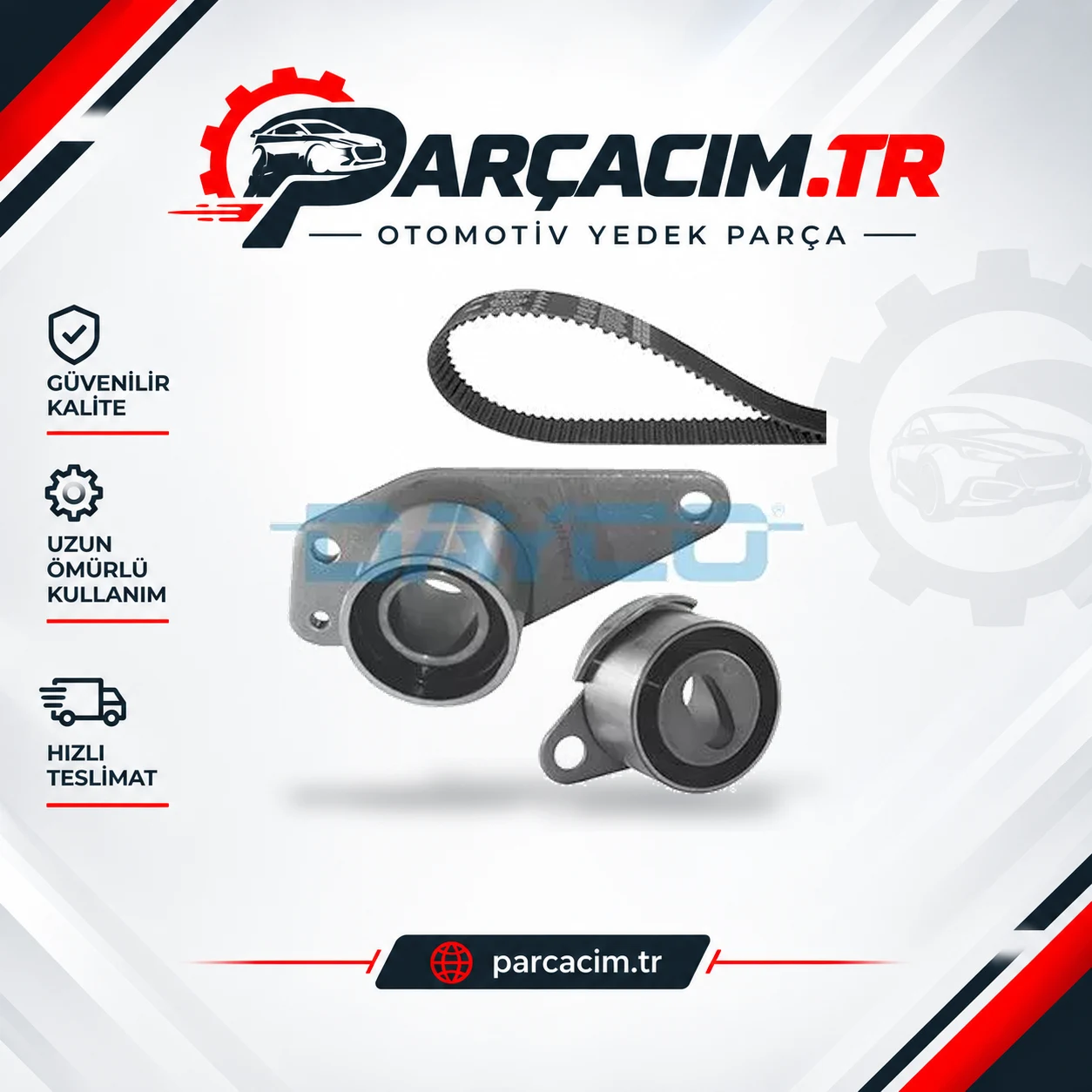 DAYCO Eksantrik Triger Kayış Seti KTB110
