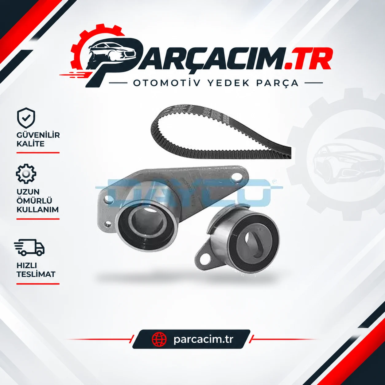 DAYCO Eksantrik Triger Kayış Seti KTB108