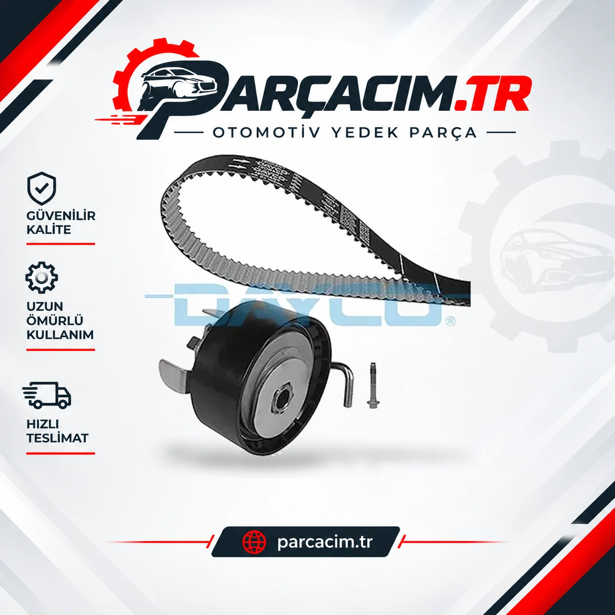 DAYCO Eksantrik Triger Kayış Seti KBIO02