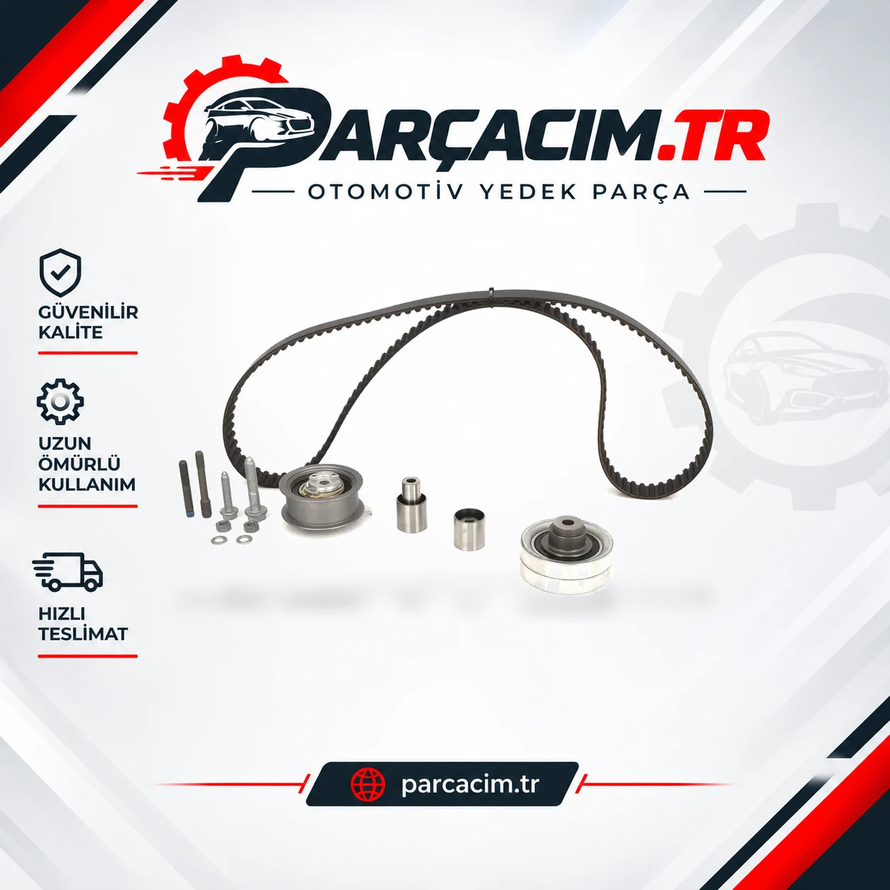 BOSCH Eksantrik Triger Kayış Seti 1987948265-1987948990