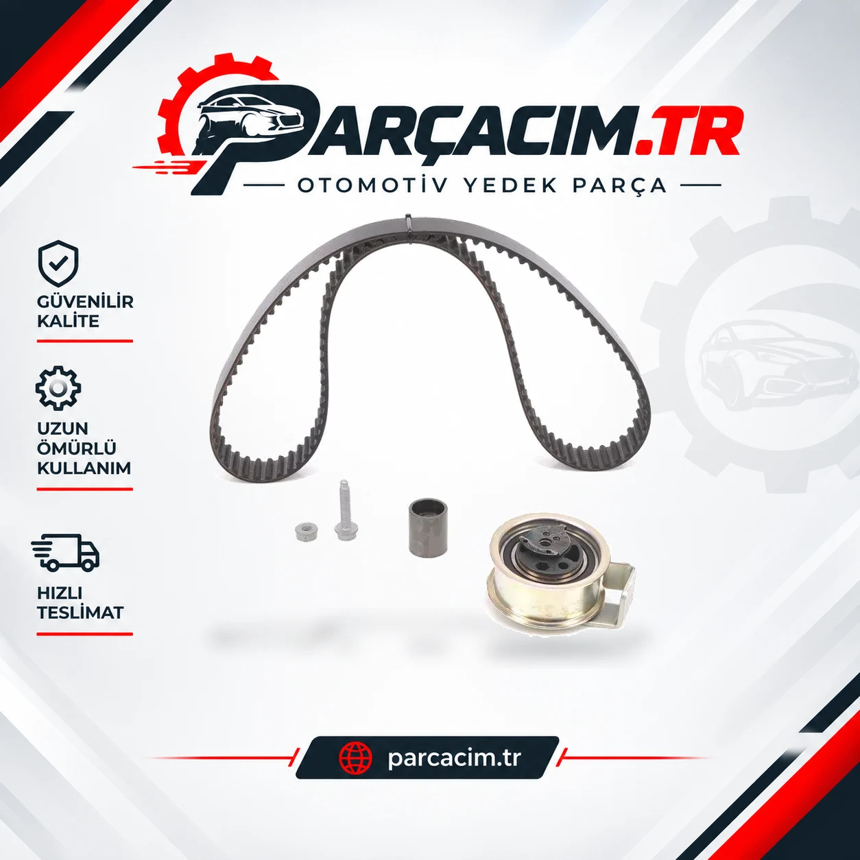 BOSCH Eksantrik Triger Kayış Seti 1987948165-1987946675