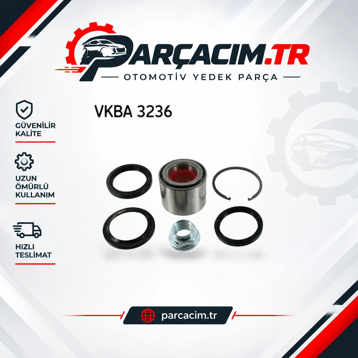 SKF Arka Aks Rulmanı-38X73X40 VKBA3236