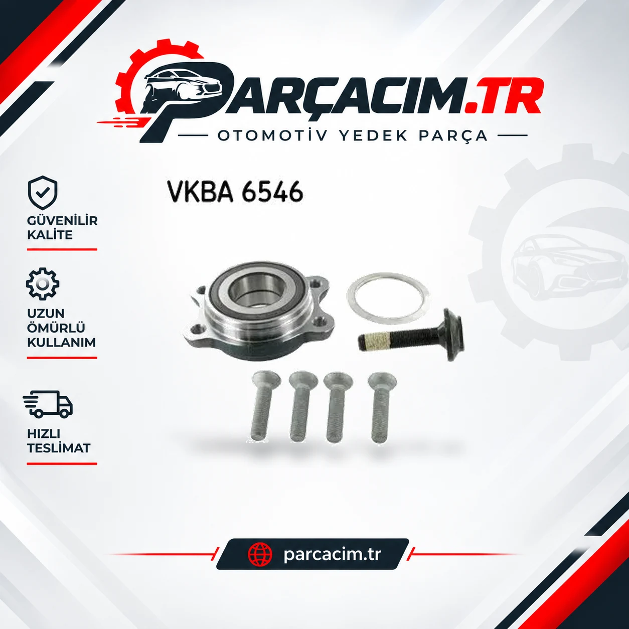 SKF Arka Aks Rulmanı Poryalı VKBA6546