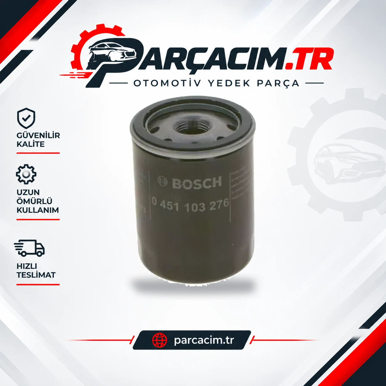 BOSCH Yağ Filtre 09864B7065-0451103276