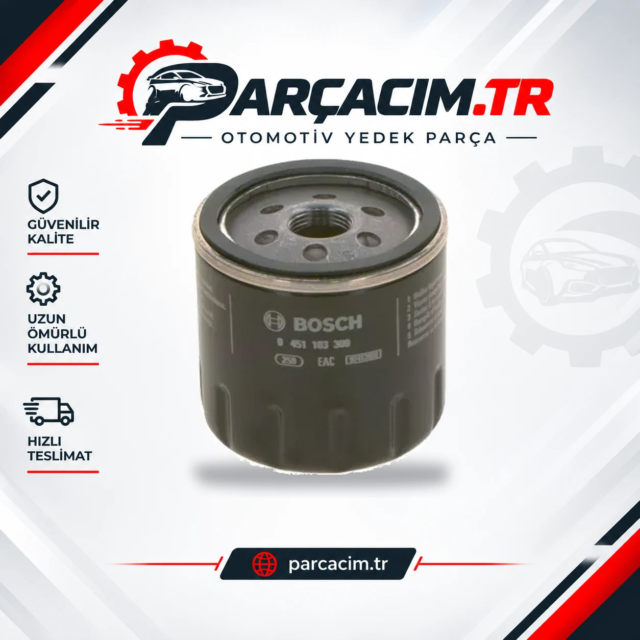 BOSCH Yağ Filtre 0451103300
