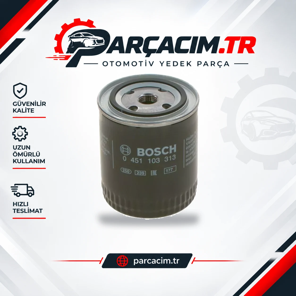 BOSCH Yağ Filtre 0451103313