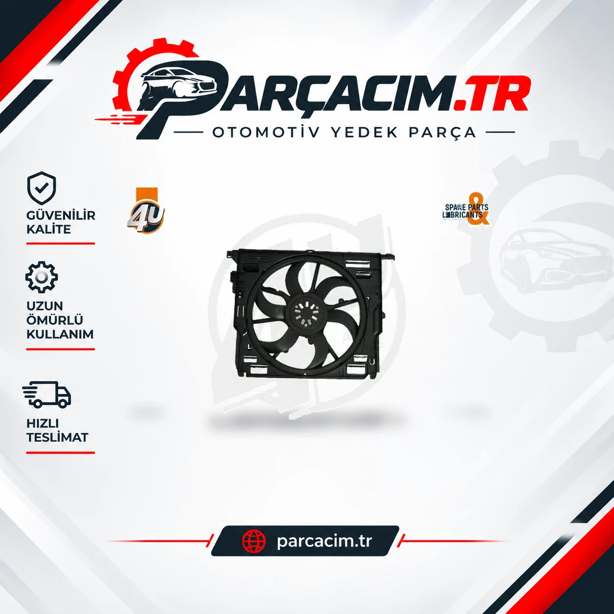 4U AUTOPAR Fan Motoru Davlumbazlı 15730BW