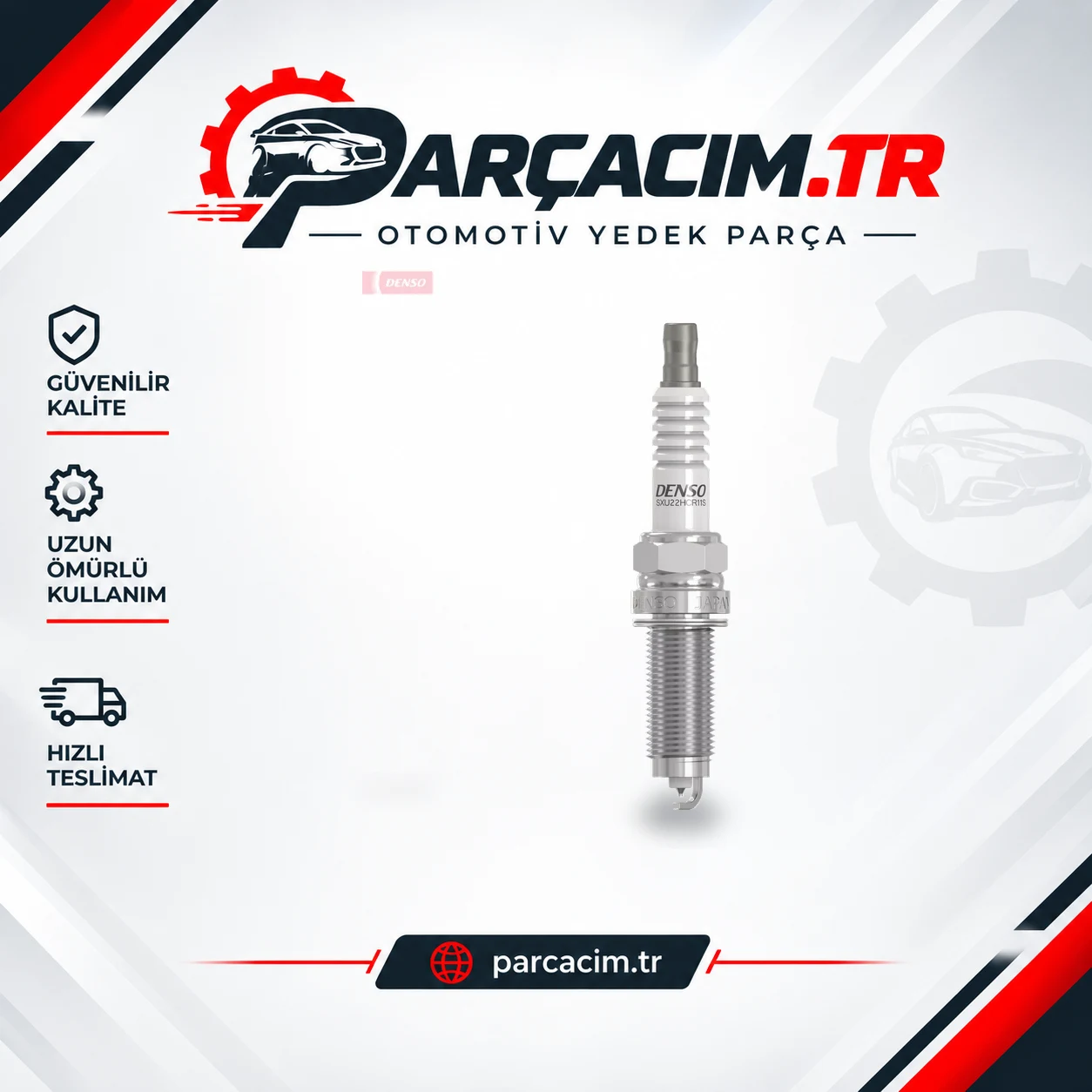 DENSO Ateşleme Buji İridyum Takım 4 Adet SXU22HCR11S