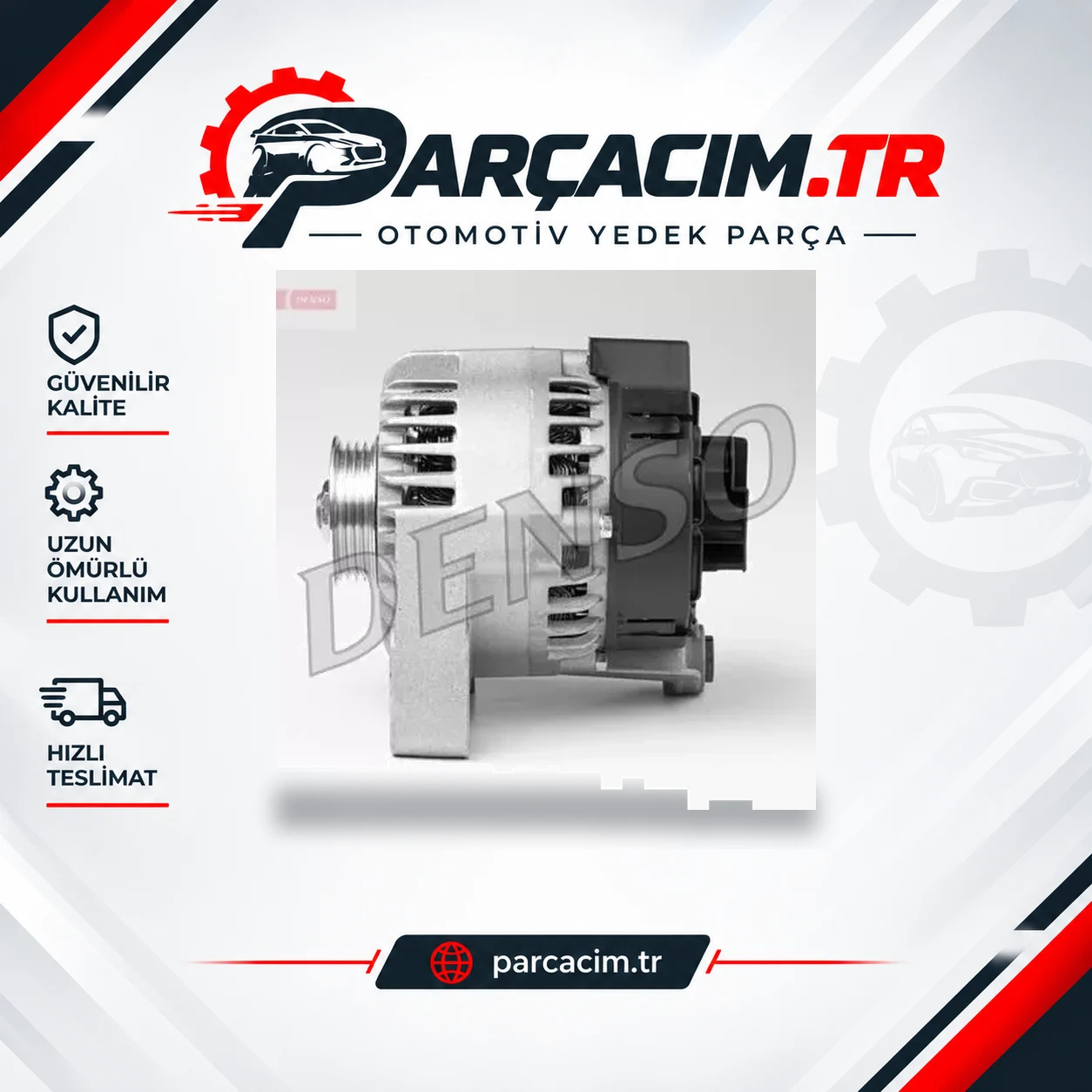 DENSO Alternatör r 12 V 90A DAN629