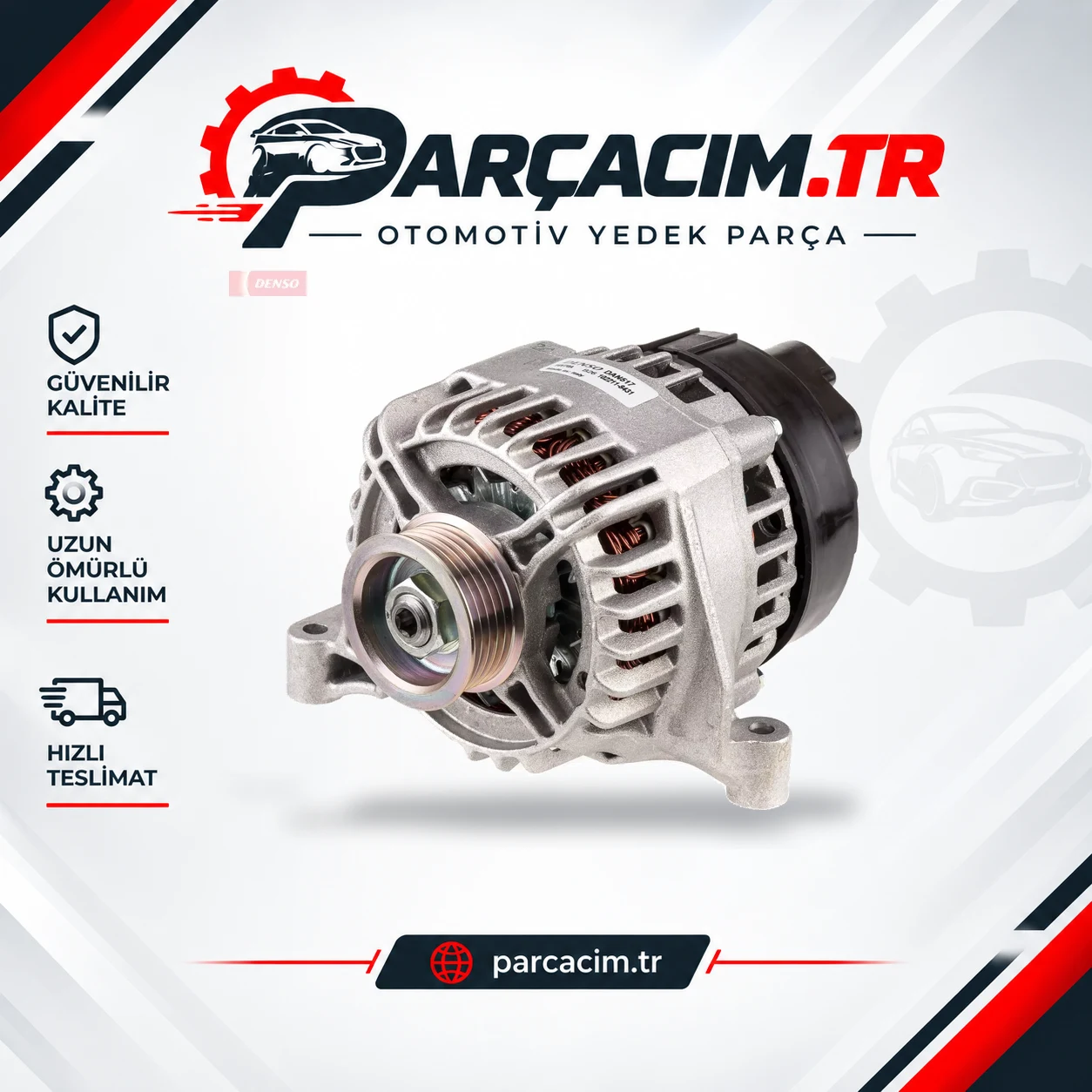 DENSO Alternatör 12V 70A DAN517