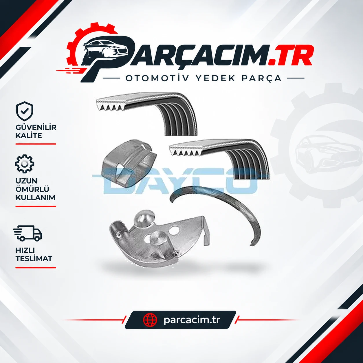 DAYCO Alternatör V Kayış Gergi Seti PVE001