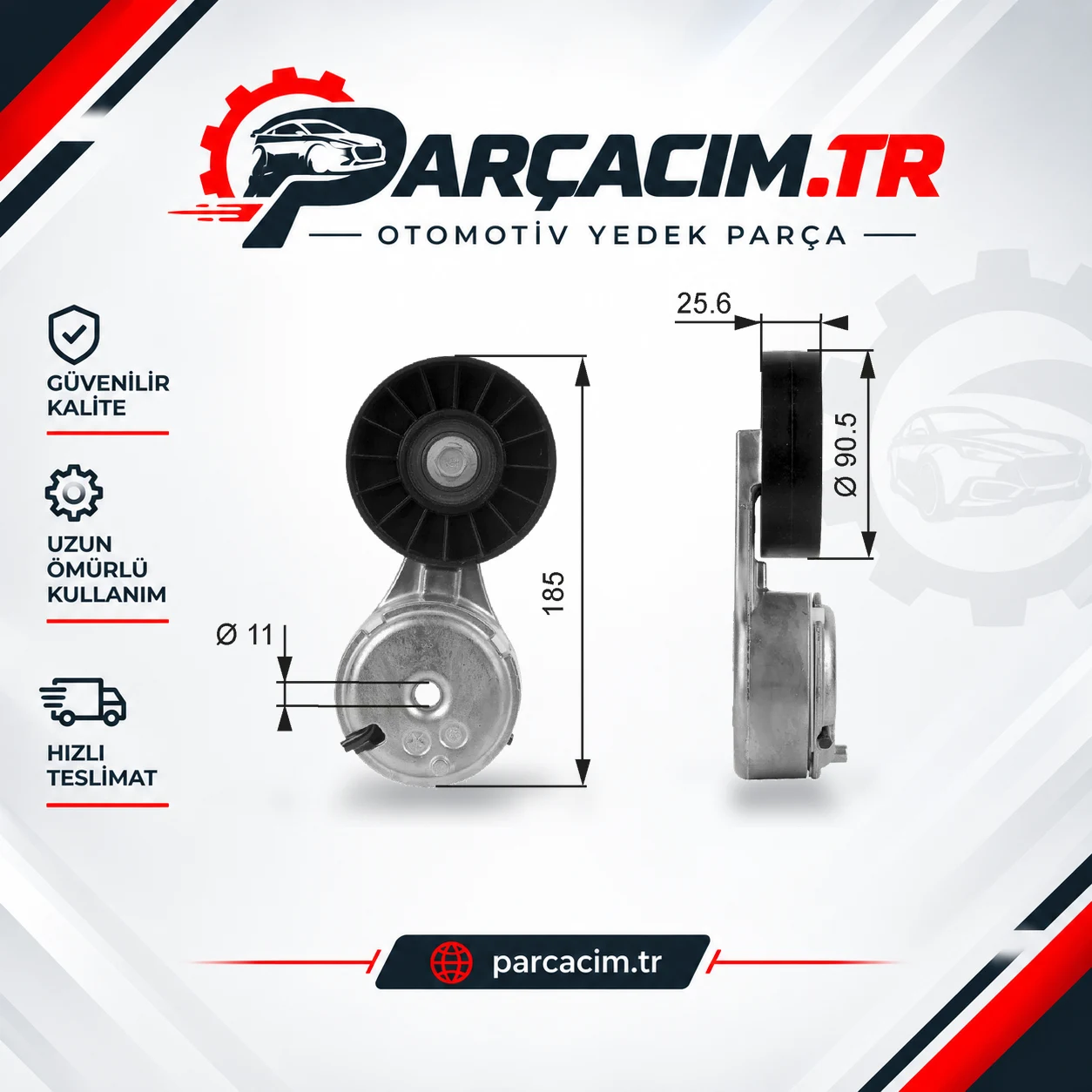GATES Triger Kayış Gergi Rulmanı T38105