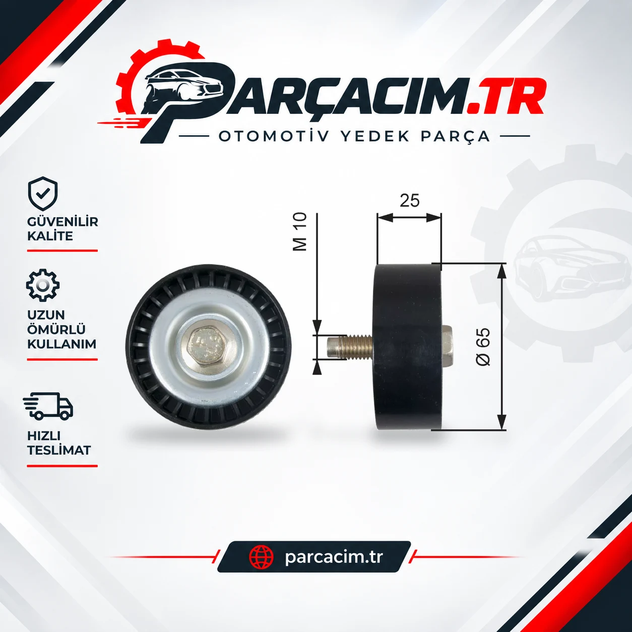 GATES V Kayış Gergi Rulmanı T36322