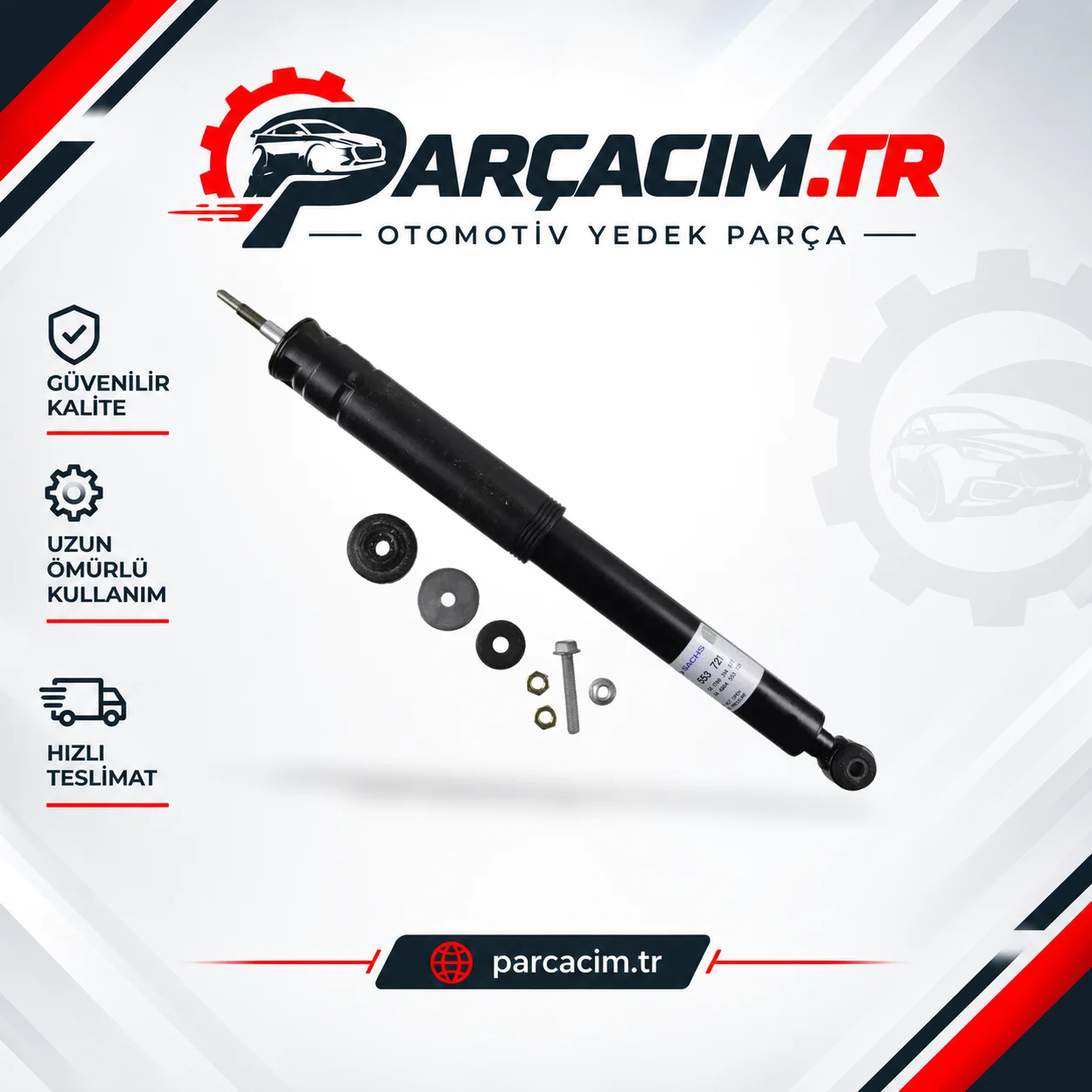 SACHS Amortisör Ön 553721