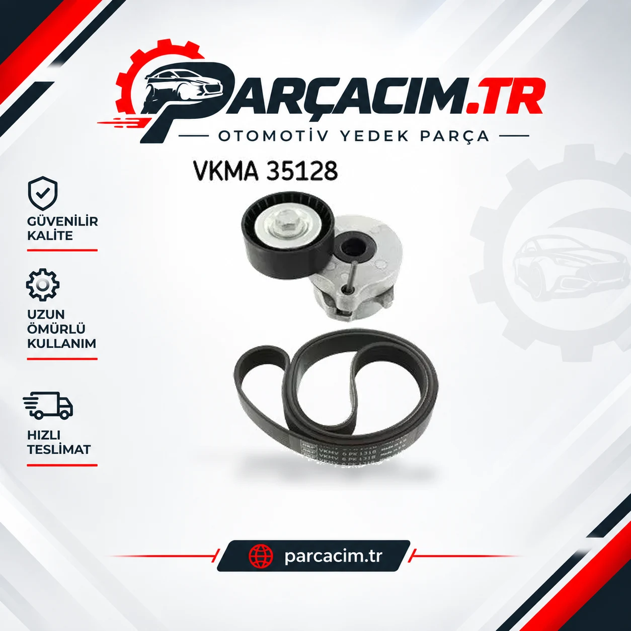 SKF Alternatör V Kayış Seti VKMA35128