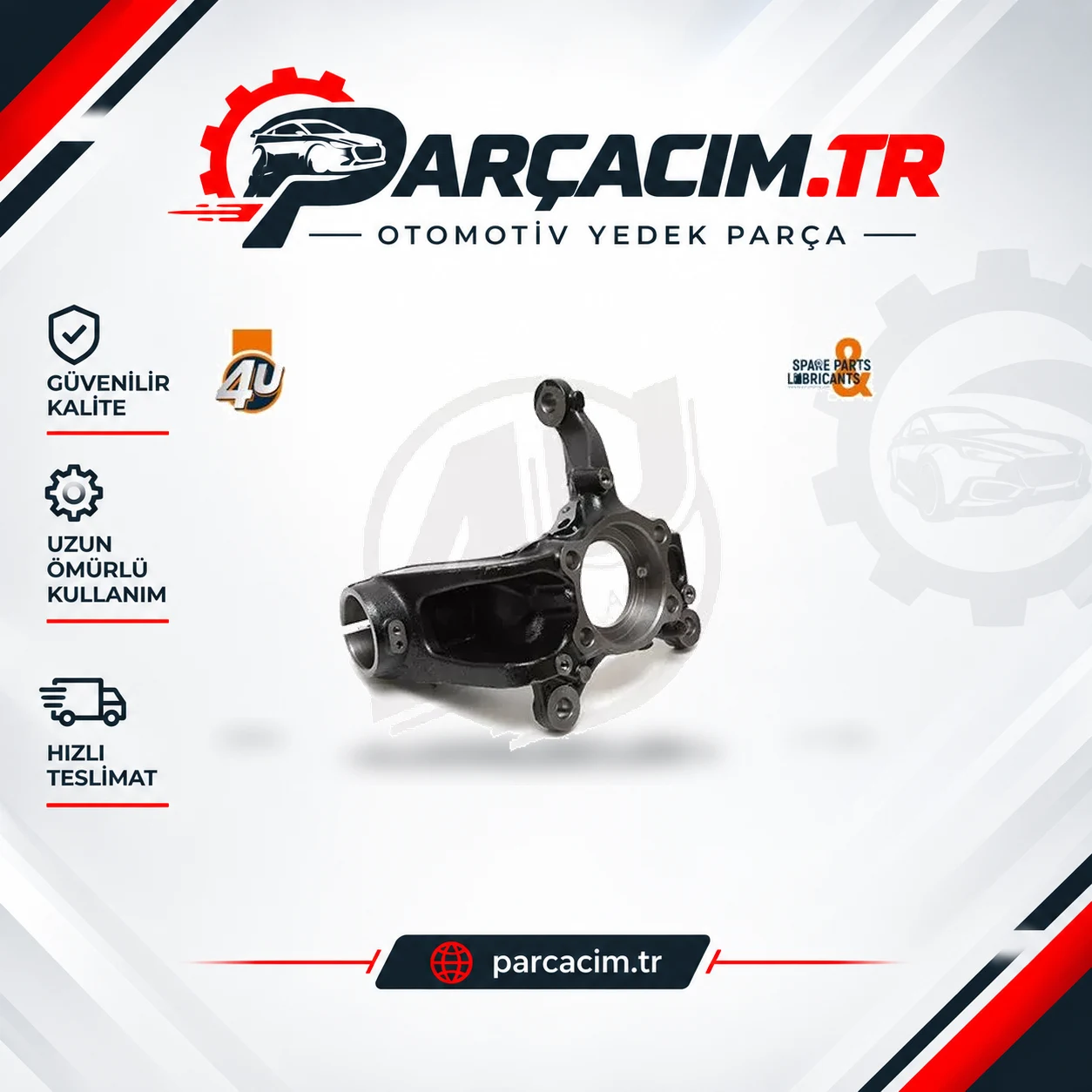 4U AUTOPAR Aks Taşıyıcı Sol 54.60Mm 55012VV