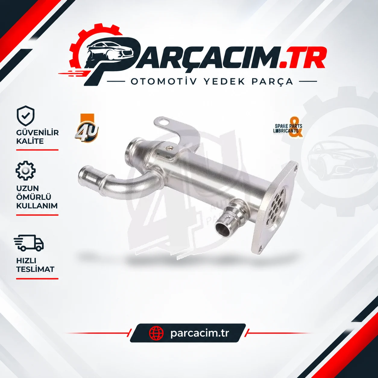 4U AUTOPAR Egr Soğutucusu 61661PU