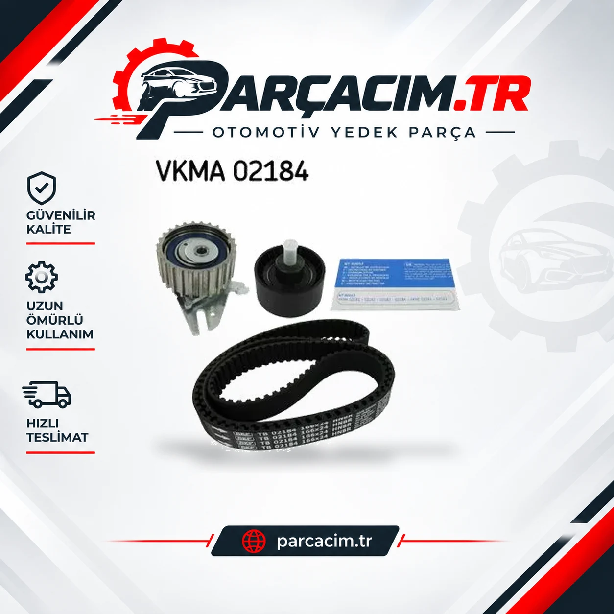 SKF Eksantrik Triger Kayış Gergi Seti VKMA02184