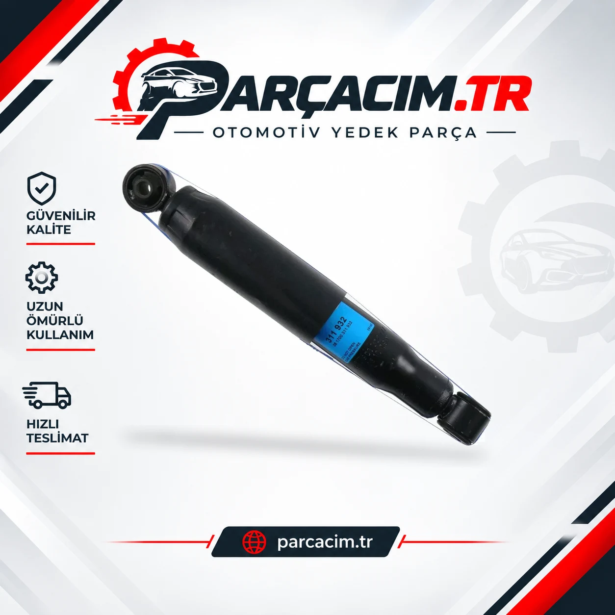 SACHS Arka Amortisör 311932