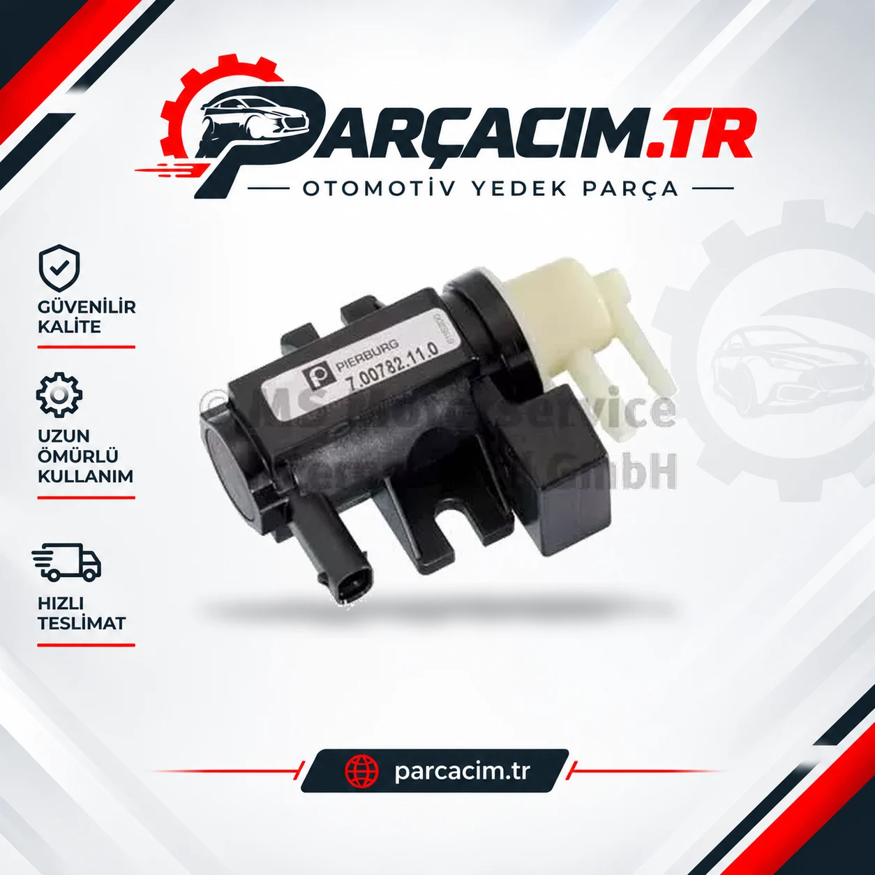 PIERBURG Turbo Solenoid Basınç Valfi-Ventili 7.00782.11.0