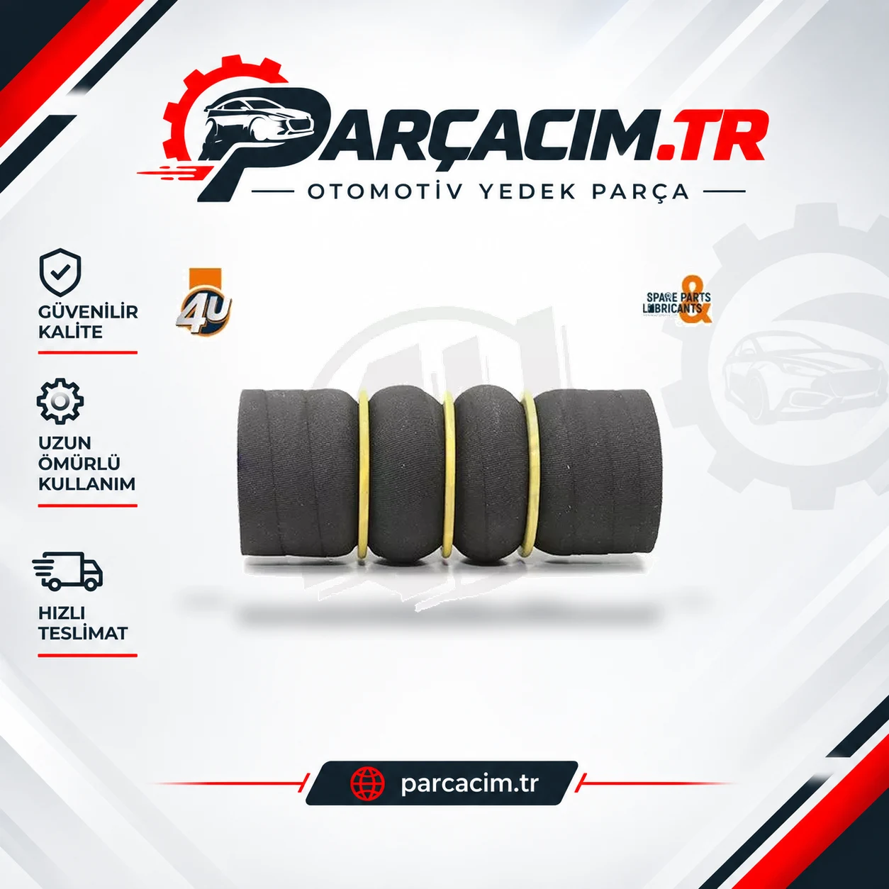 4U AUTOPAR Turbo İntercool Hortumu 62502PU