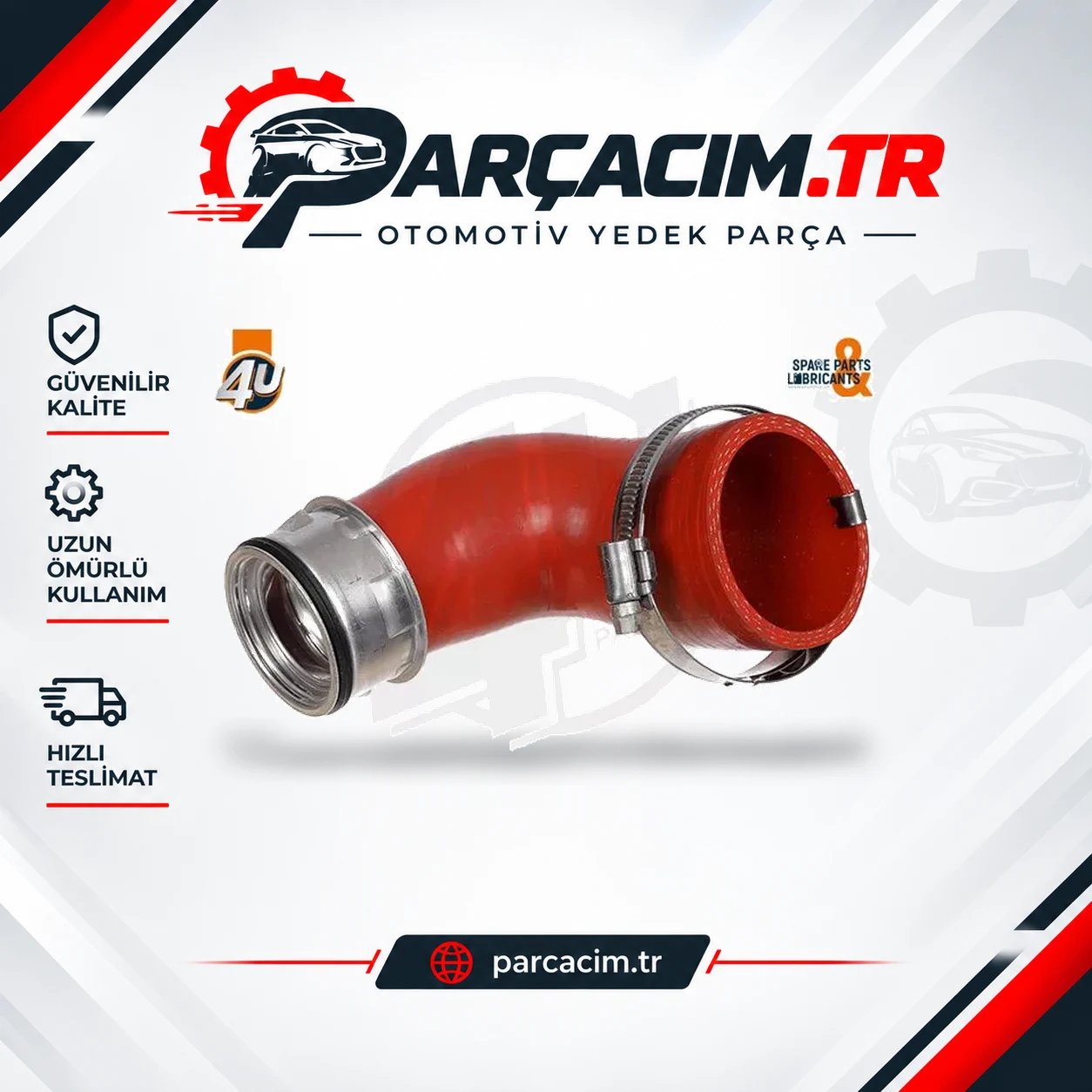 4U AUTOPAR Turbo İntercool Hortumu 21076VV