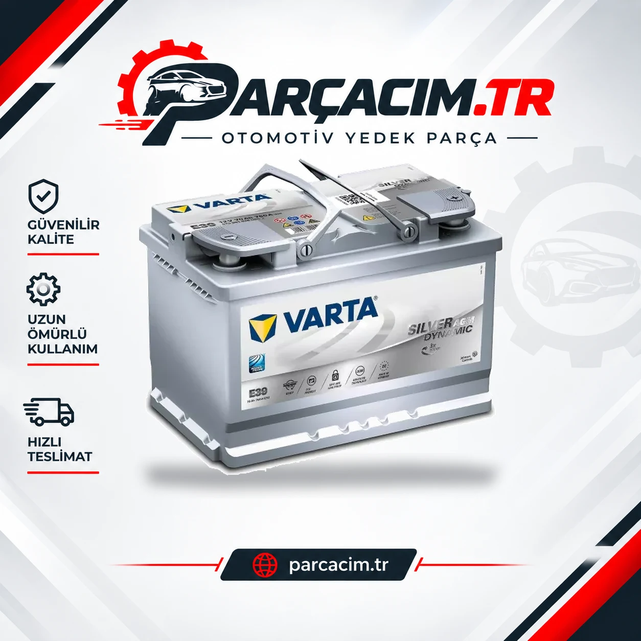VARTA AKÜ START STOP 70A 760 5600TQ.12-9811722280