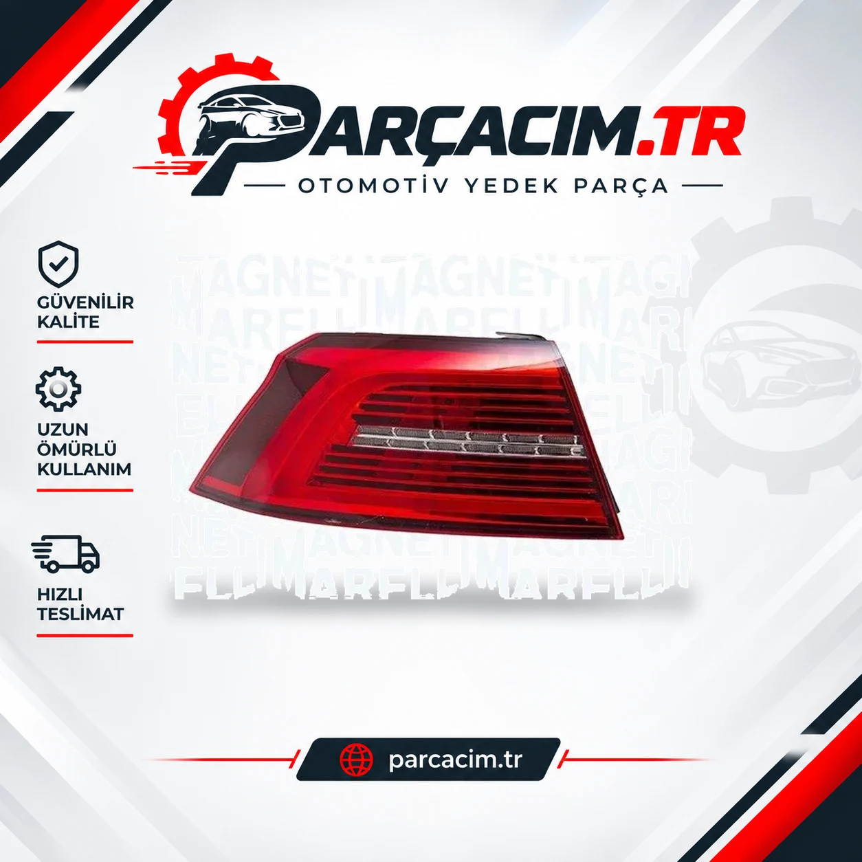 MAGNETİ MARELLİ Stop Lambası Dış Sol Led 714081420721