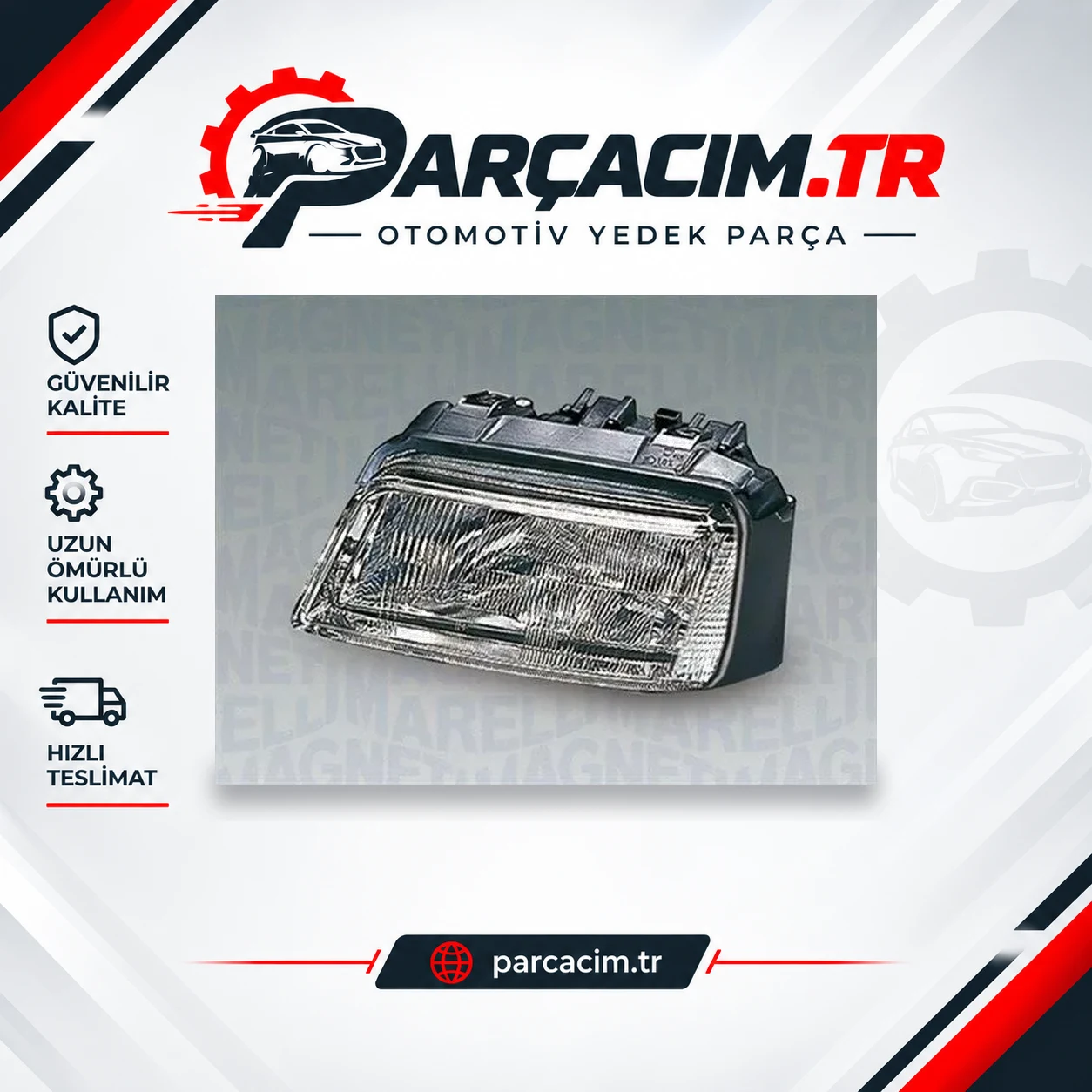 MAGNETİ MARELLİ Far Sissiz Sağ Bosch Tipi 711307022195