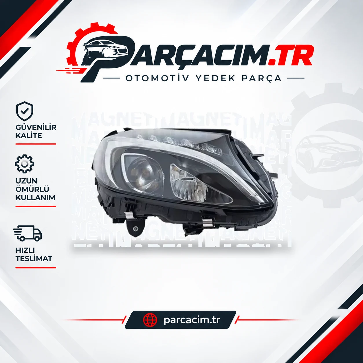 MAGNETİ MARELLİ Far Led Sağ 711307024437