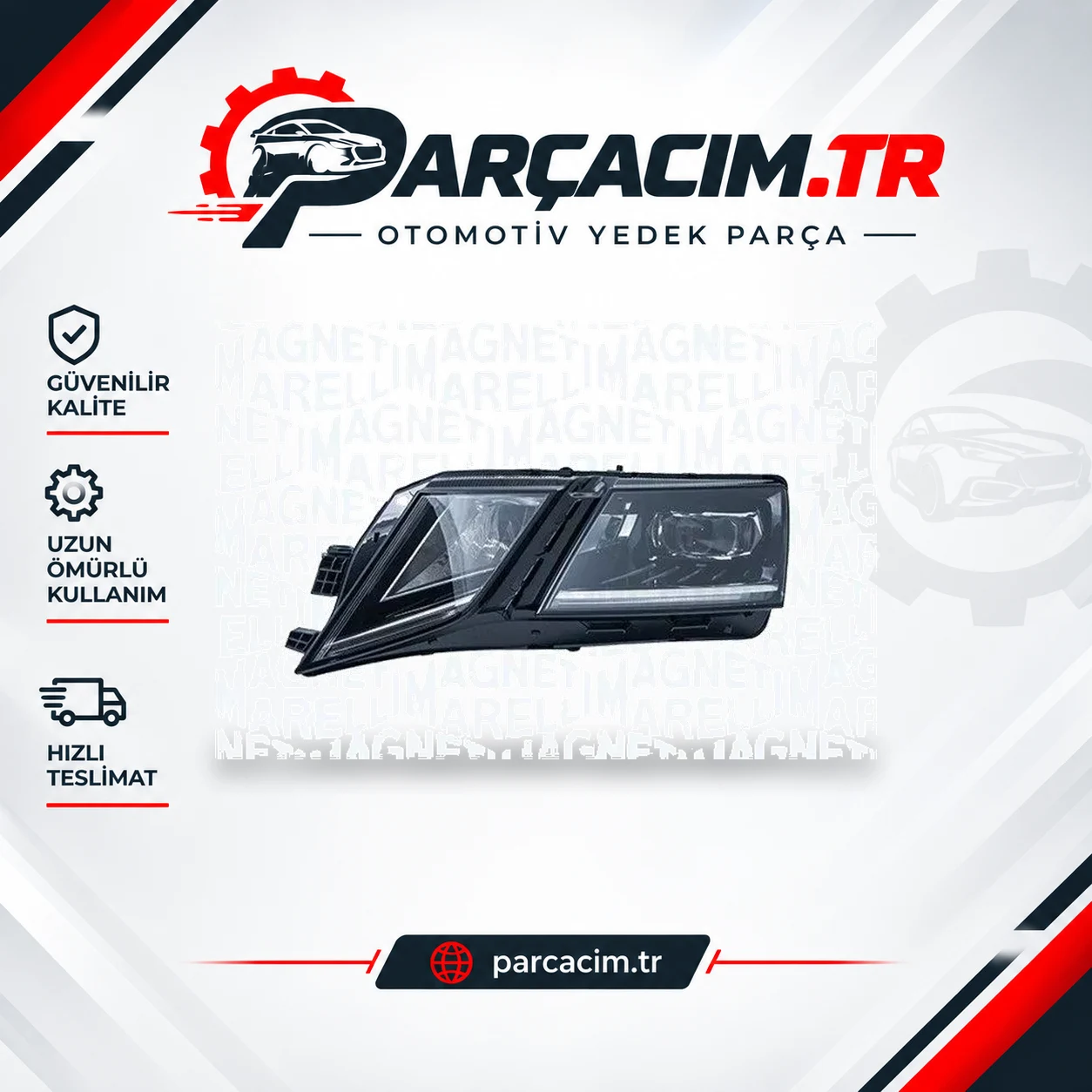 MAGNETİ MARELLİ Far Led Sağ 711451000242