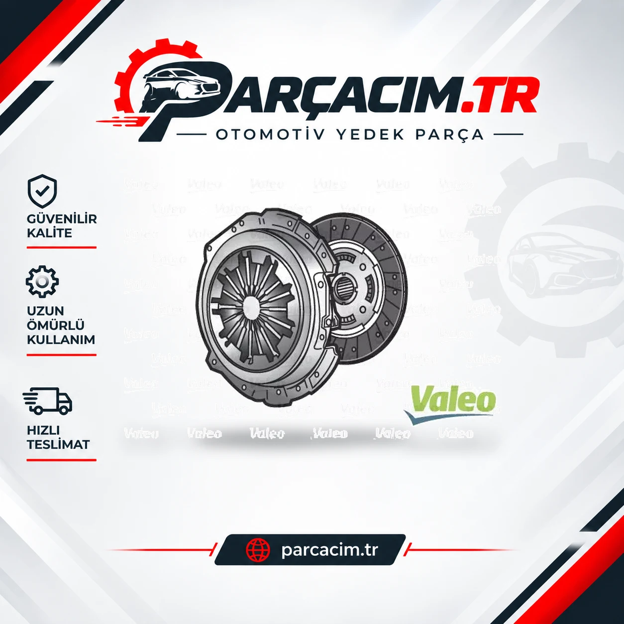 VALEO Debriyaj Seti Baskı+Balata 832269